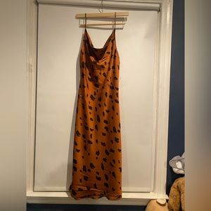 Silky slip dress